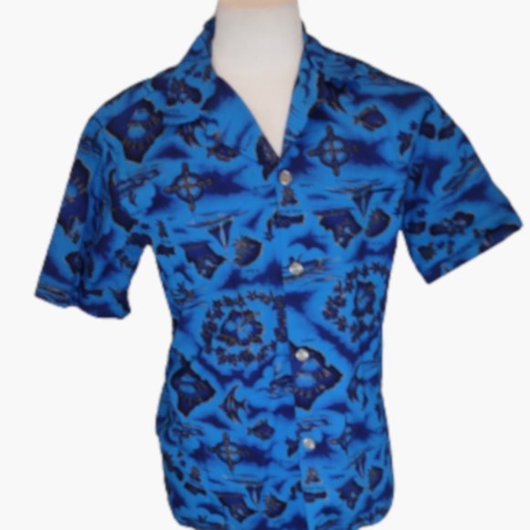 🌴 Men's Ui-Maikai Aloha Shirt - Awesome! - Picture 1 of 9
